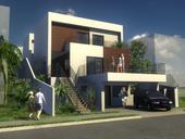 A rendering of a house designed by our friends at Angelo & Zechetti...