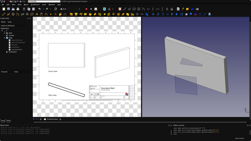 freecad scale