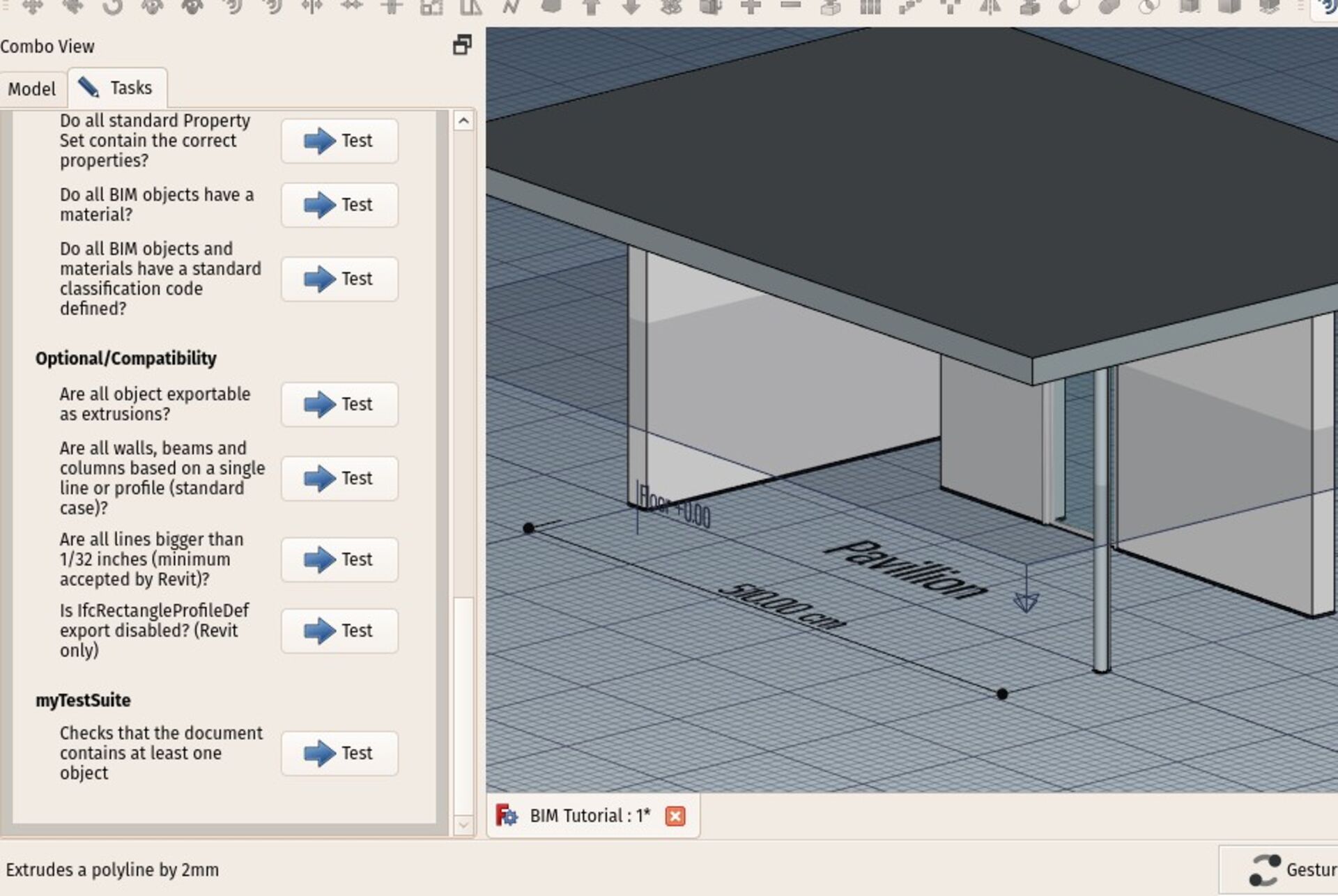 custom test in preflight tool