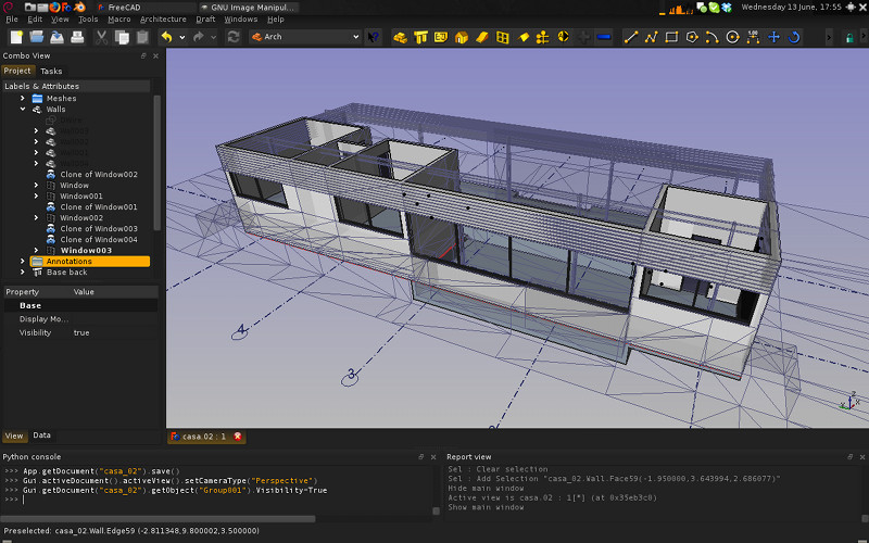 free cad arch download