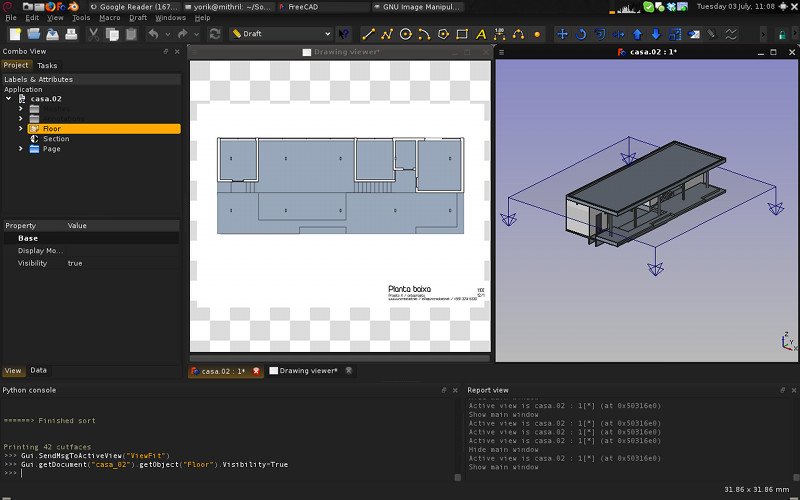 freecad arch