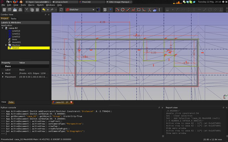 freecad arch