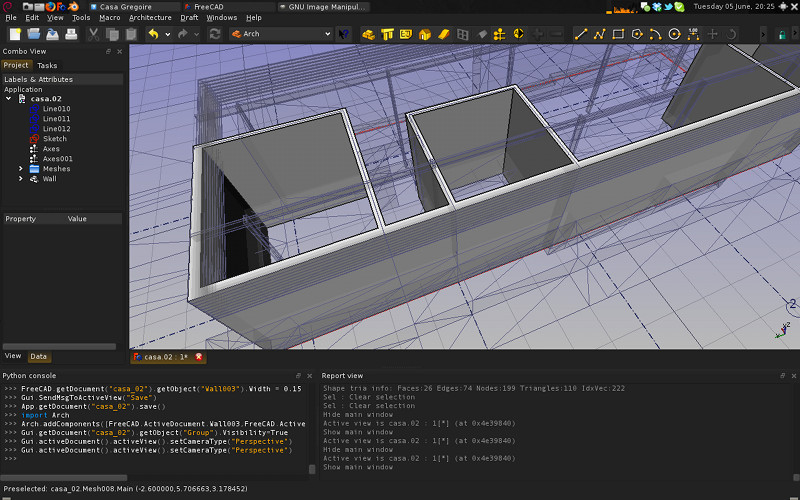 freecad arch