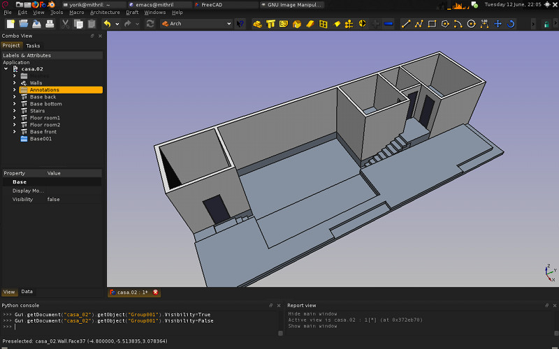 freecad arch