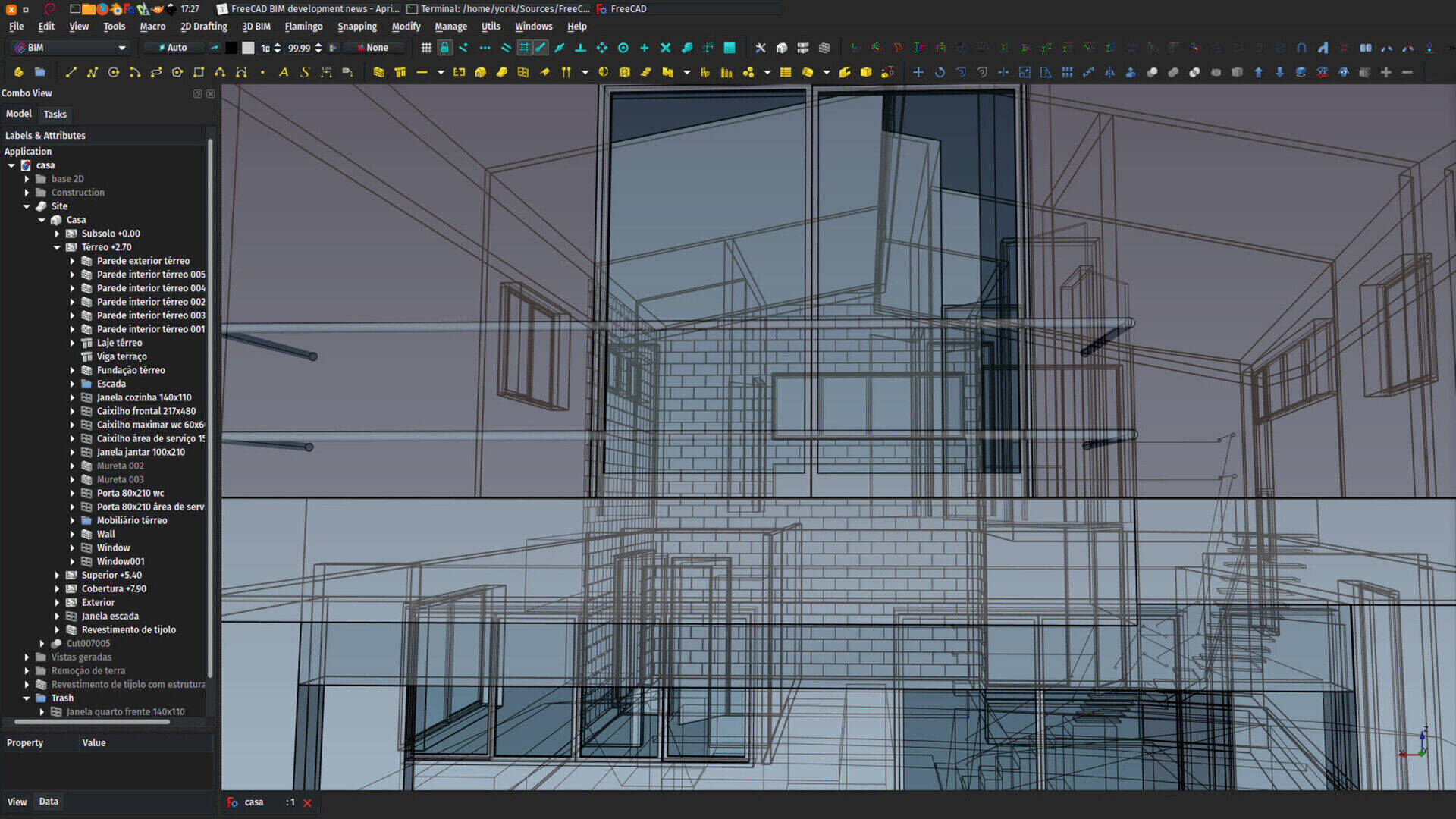 freecad bim