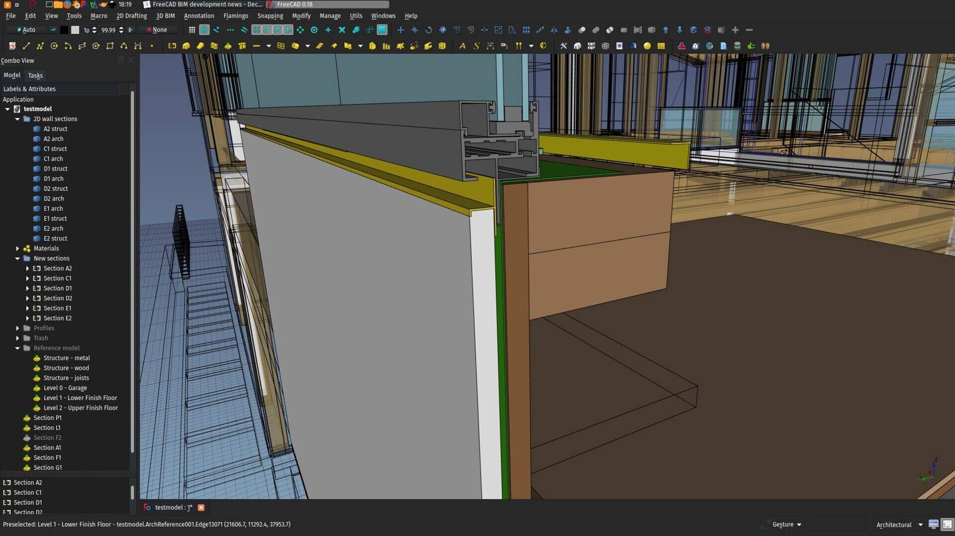 generic screenshot of
FreeCAD