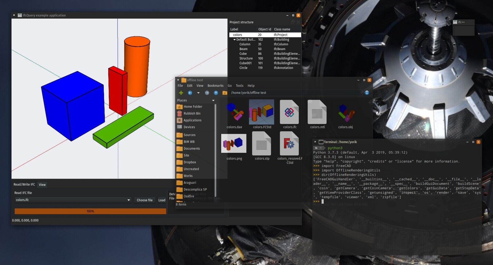 using freecad