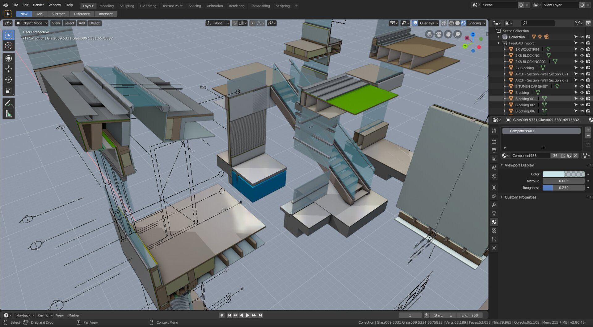 The new features of the Blender 3D
view