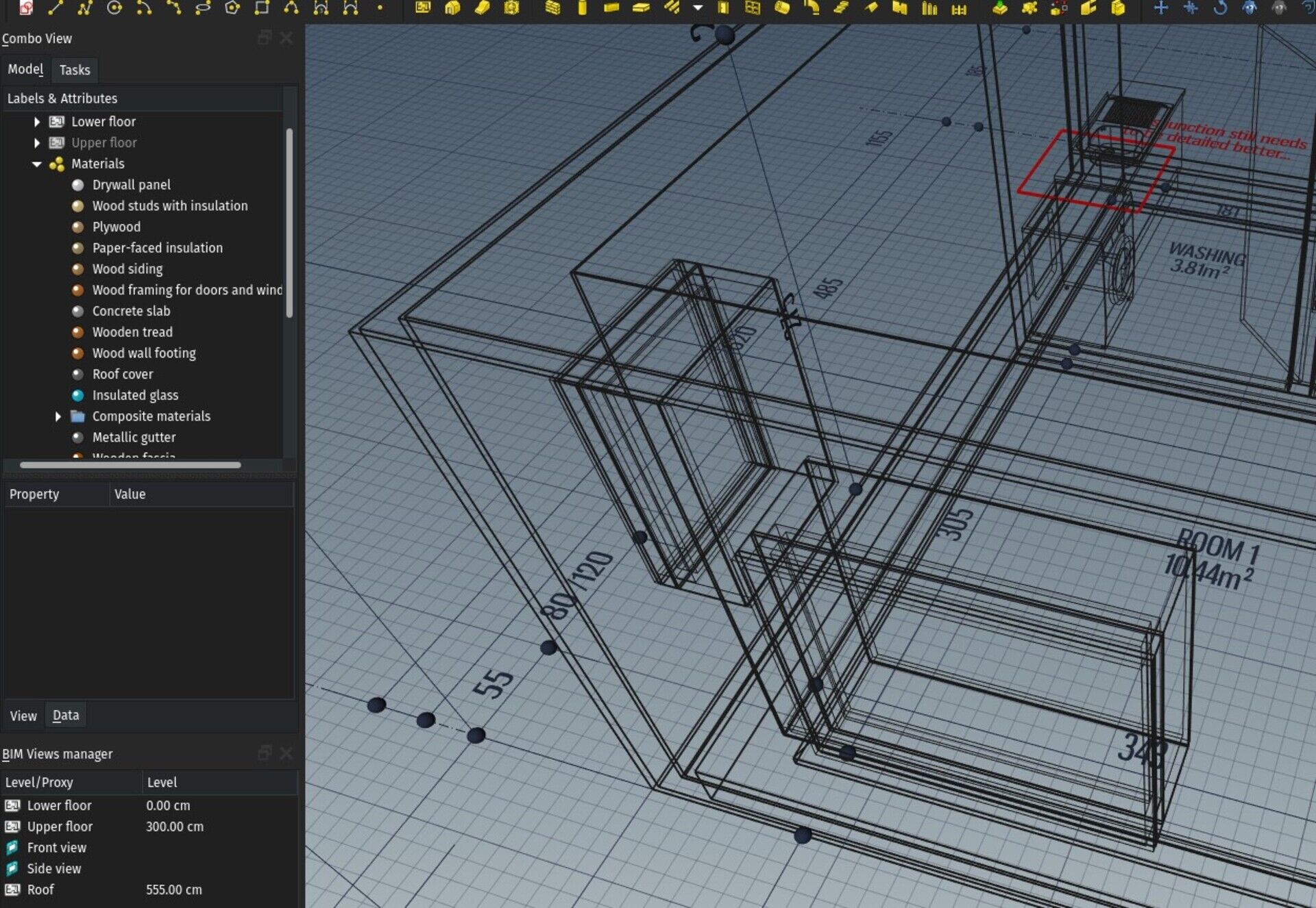 Freecad чертеж из модели